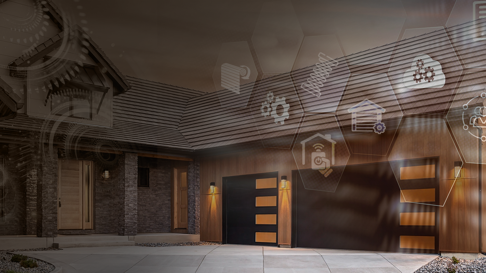 Garage door services background