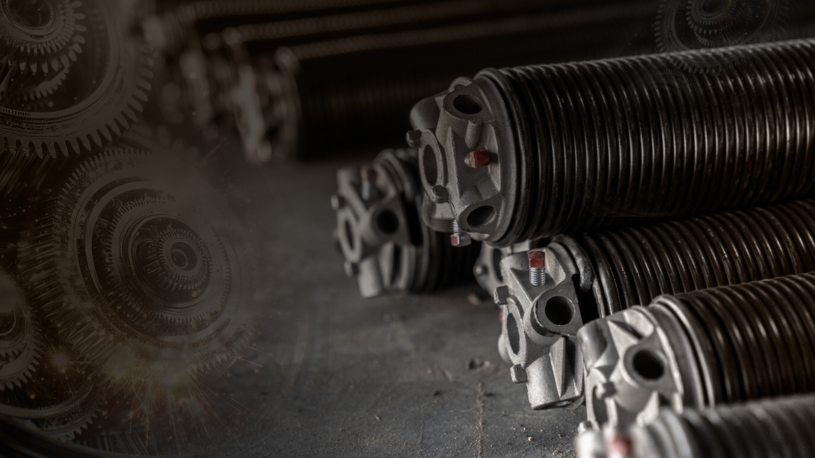 Garage doors springs background