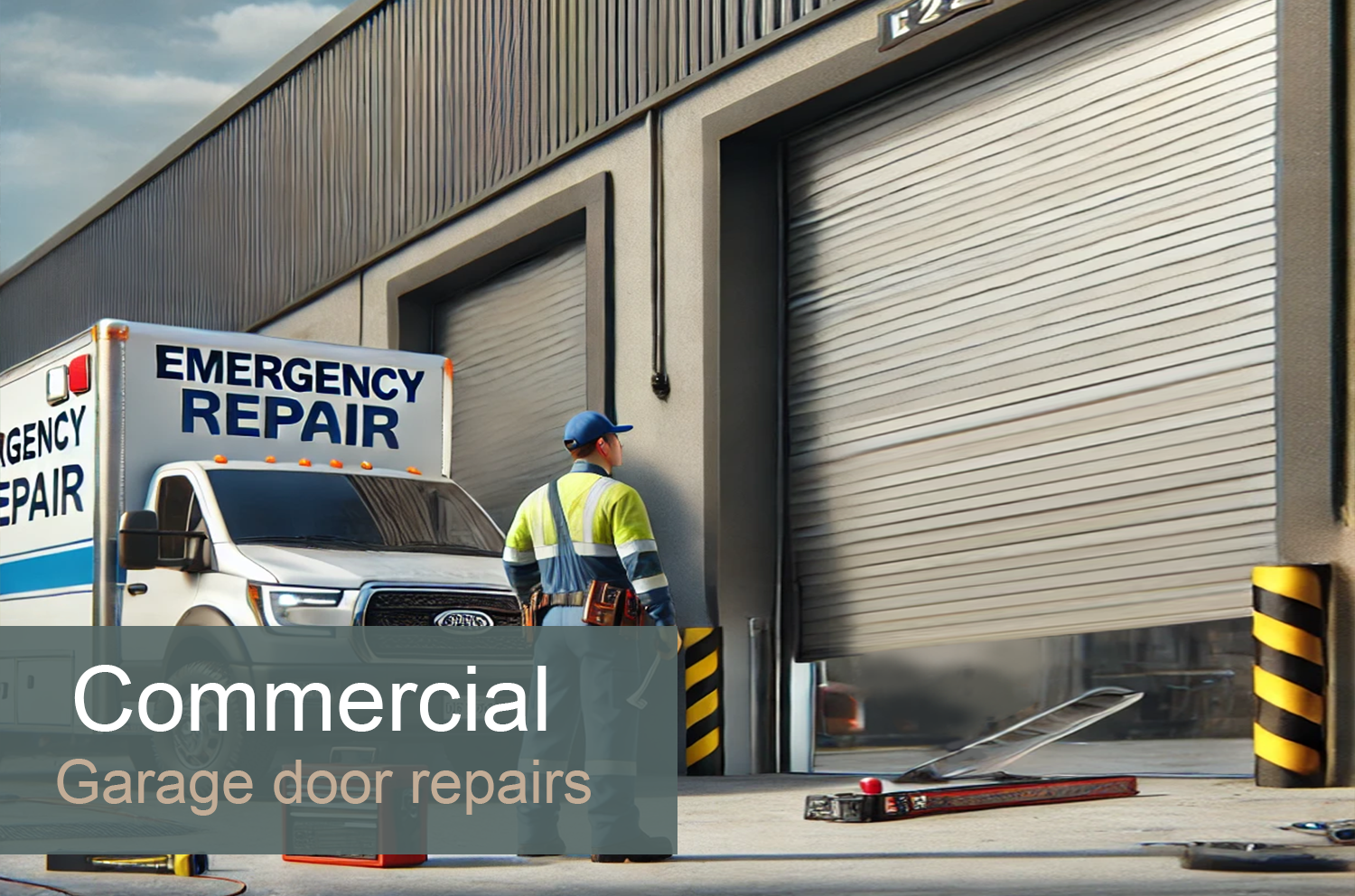 Commercial garage door repairs