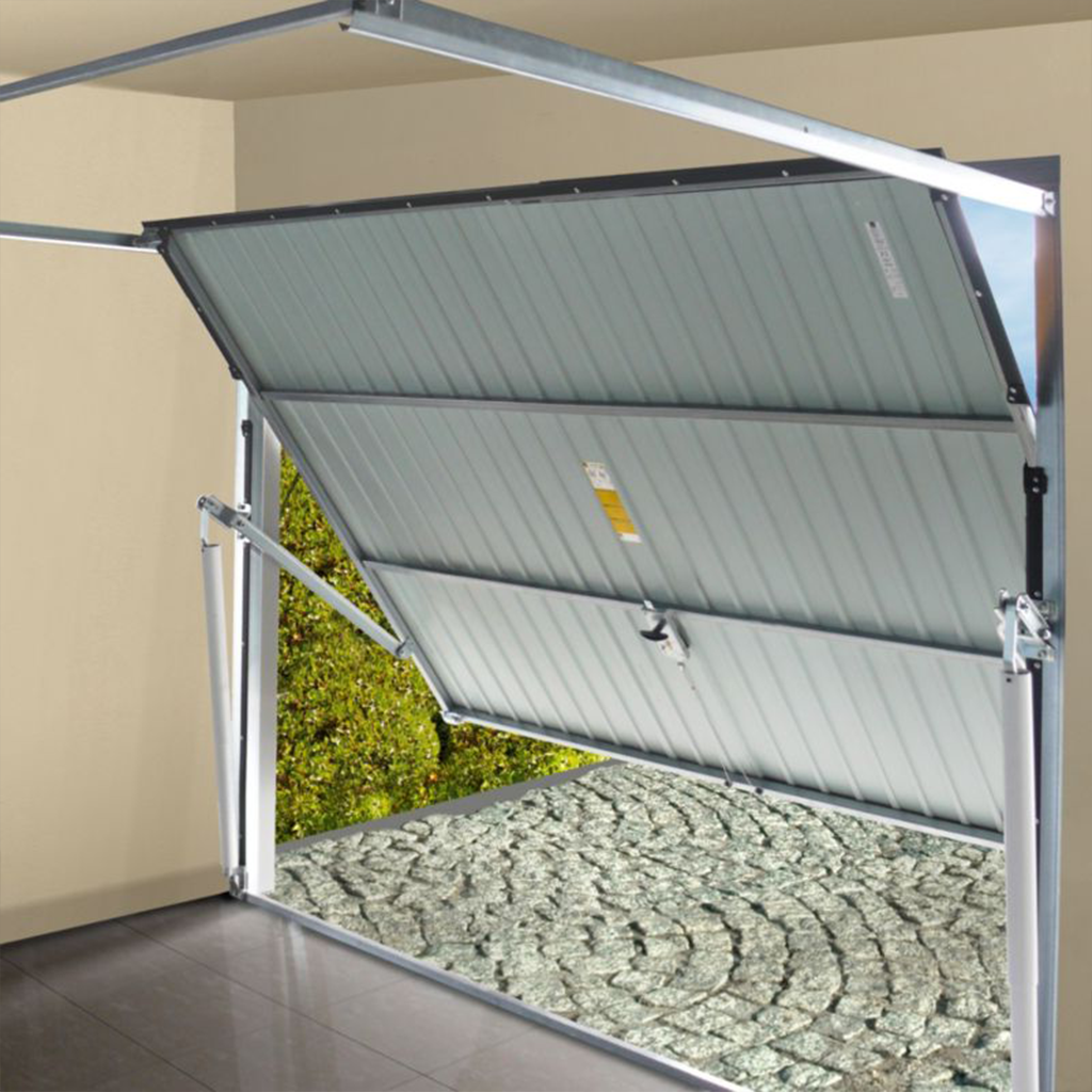 Counterweight garage door