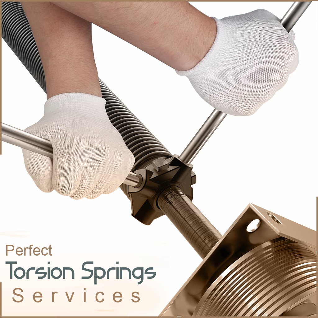 Garage doors torsion springs repairs