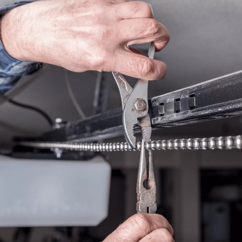 Garage door cable maintenance