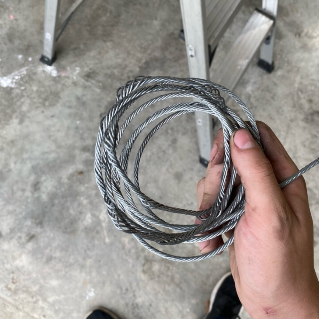 Garage door cable 