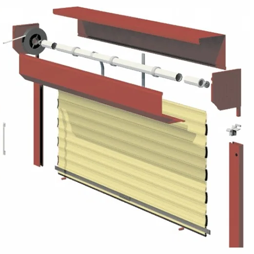 Roll up garage door parts