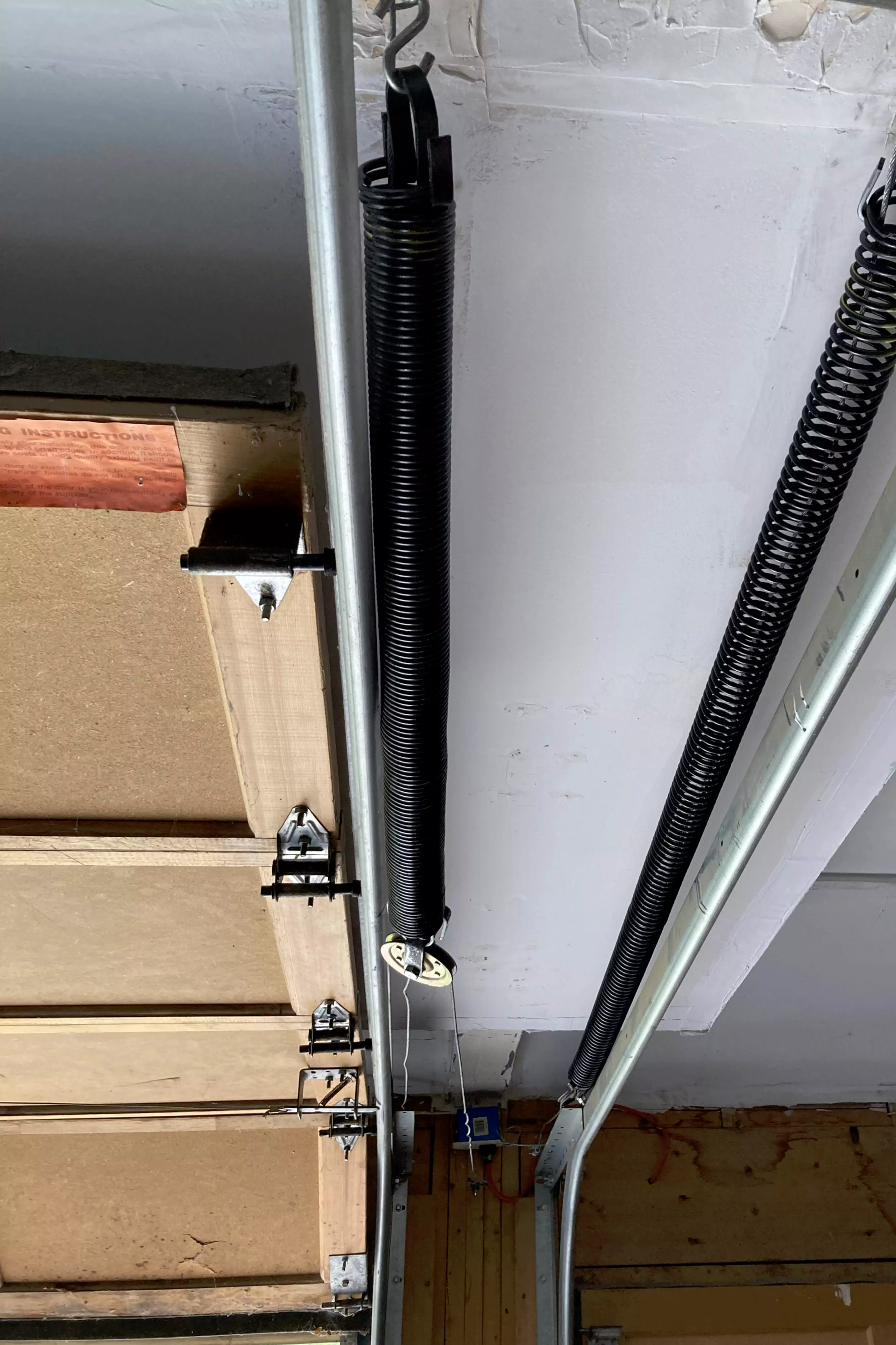 Garage extension spring service