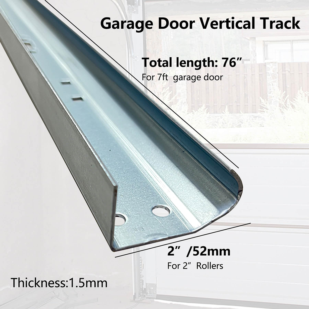 Replace Garage door tracks